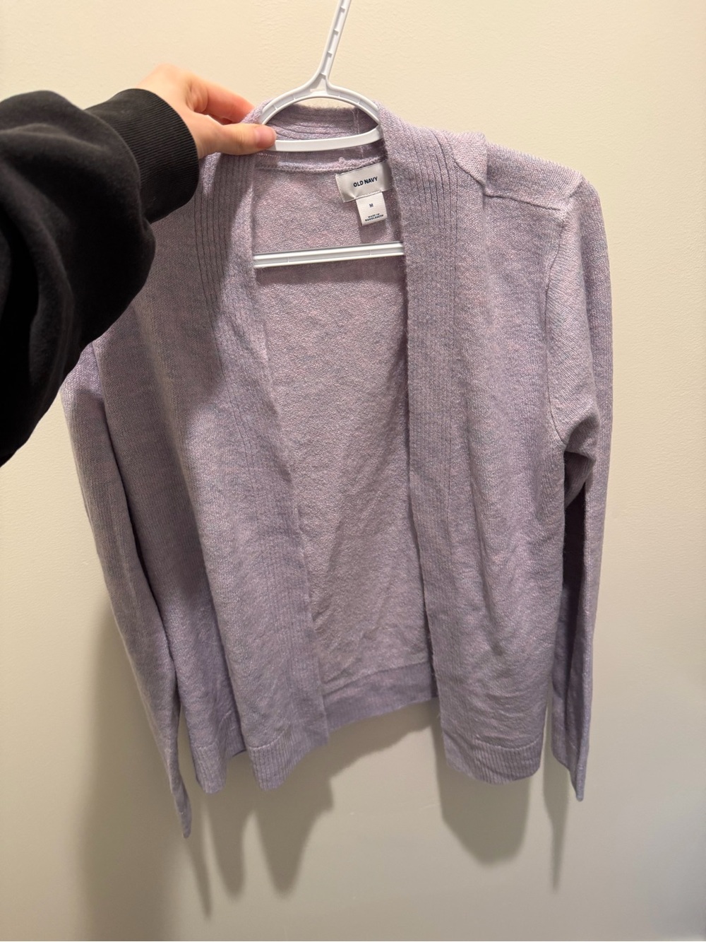 Old Navy Light Lavender Open-Front Women's Cardigan